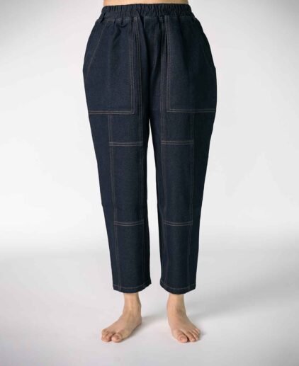 Zeda’s unisex all day long denim - Navy
