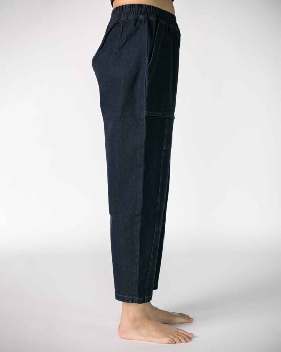 Zeda’s unisex all day long denim - Navy